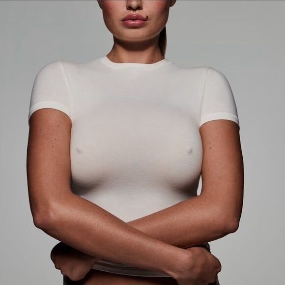 Skims Ultimate Nipple Push up Bra Clay Size 32C - Picture 2 of 8